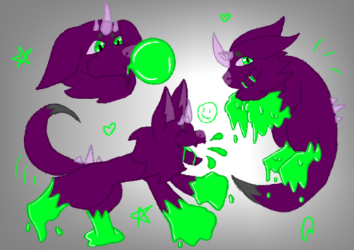 Poses for Agar the Goopy