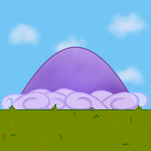 A dome appears