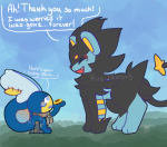 M1: Luxray's badge!!!! :3