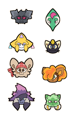 Headshot Stickers