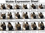 Wybie Expression sheet!