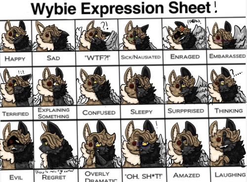 Wybie Expression sheet!