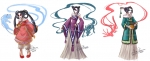 3 Chinese Sorceresses