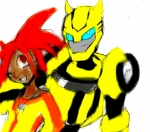 Bumblebee and older Sari