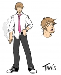 Recall character sheet: Travis