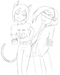 We are POP'N MUSIC 2! - Mutsuki and Kwell! - WIP 