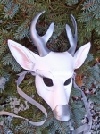 White Stag Leather Mask