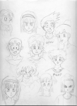 Dragon Ball Z Sketches 2