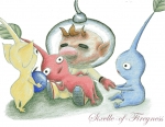 Olimar and Pikmin