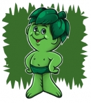 Sprout in undies