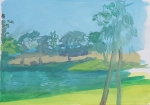 Sketch painting at Vasona Lake