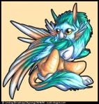 Sitting Glassgryph