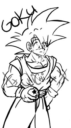 Goku Doodle 2