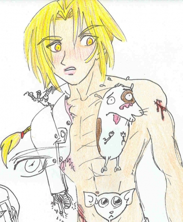 Edo Elric (Ignore those dogs)