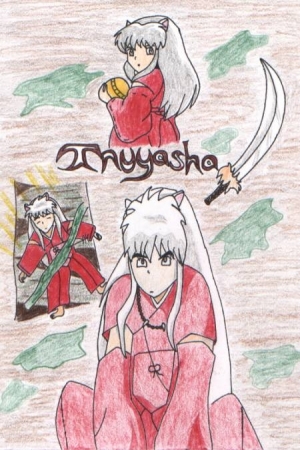 Inuyasha collage drawing