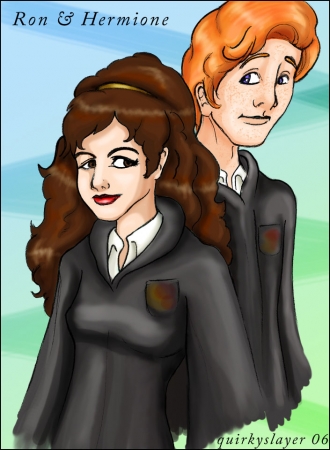 Hermione and Ron