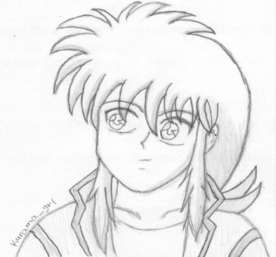 Kurama :shaded sketch: