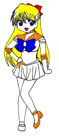 Sailor Venus Chibi WIP