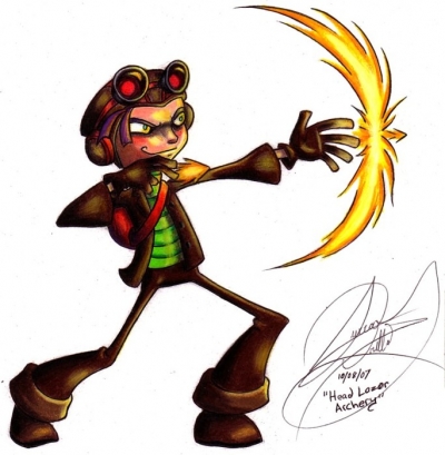 Psychonauts- Head Archery