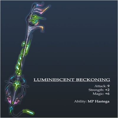 Luminescent Beckoning Keyblade