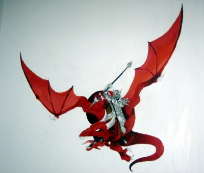 Red Fire Dragon