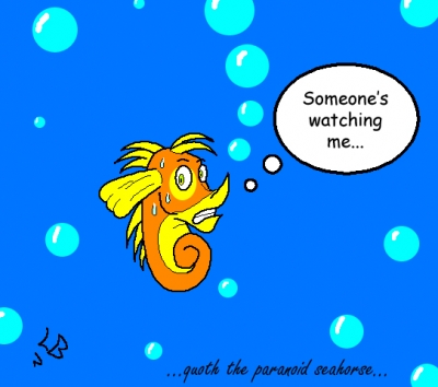 Freddy the Paranoid Seahorse