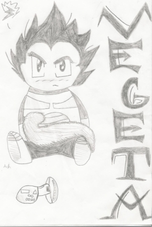 Monk-Monk&#39;s chibi Vegeta