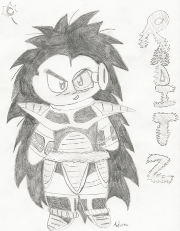 Monk-Monk&#39;s Chibi Raditz