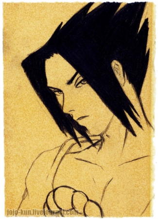 Grumpy Sasuke