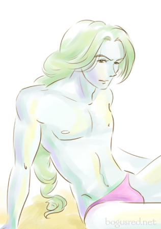 Zarbon at the beach