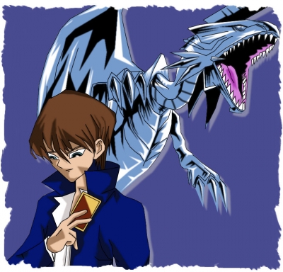 Seto Kaiba and Blue Eyes