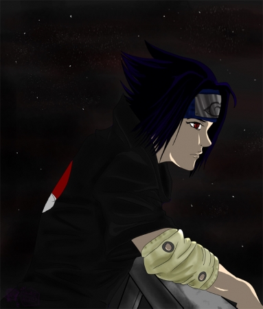 Sasuke .:Watching Them:.