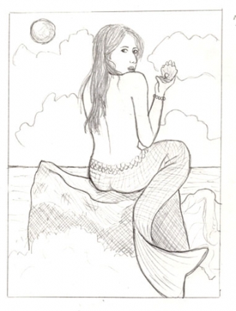 Self Portrait- Mermaid