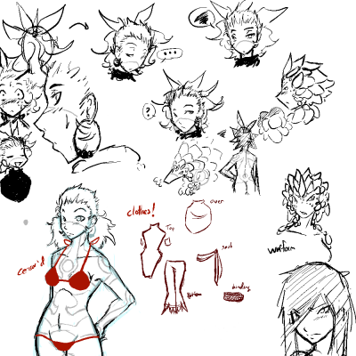 Ayda - Concept Sketches