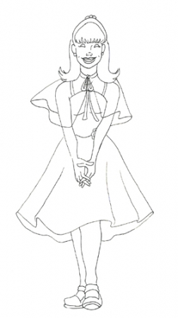 Sandra Dee Lineart