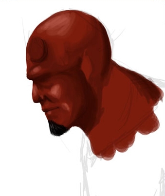 Hellboy WIP