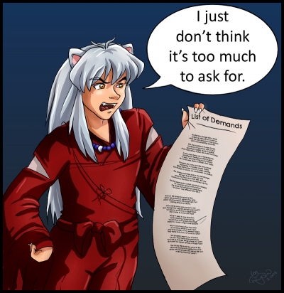 Inuyasha - List of Demands