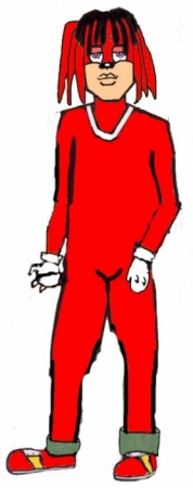 Mack as Knuckles the Echidna