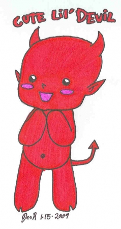 cute lil devil