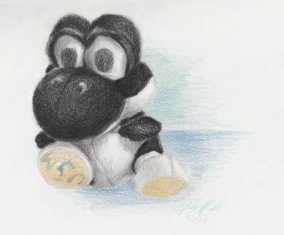 Black Yoshi Stuffie