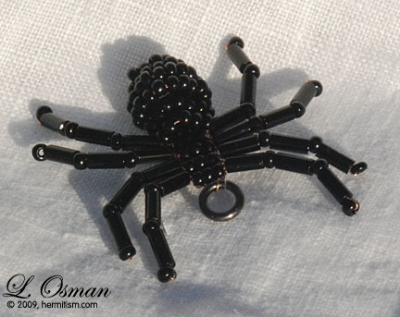 Bead Black Widow 1