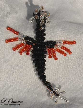 Bead Dragon 1 - Wyvern angle2