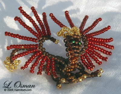 Bead Dragon 4  Dragon of Fall