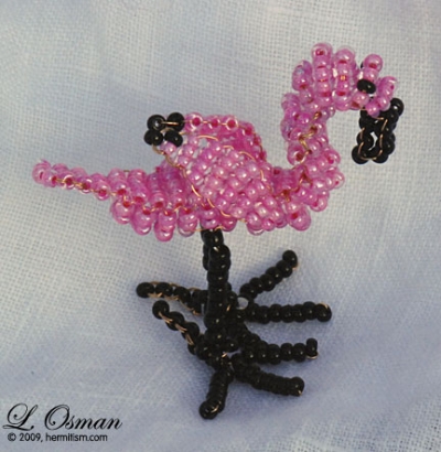 Bead Flamingo 1