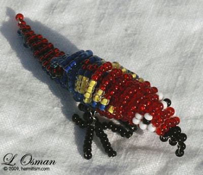 Bead Parrot 2  Scarlet Macaw