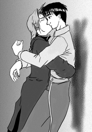 FMA: Surprise kiss