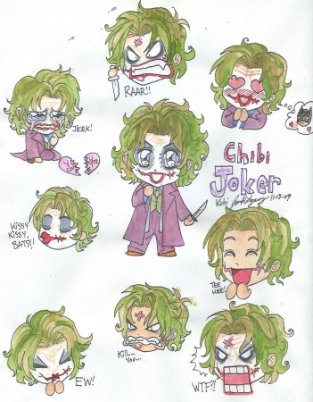 more chibi Joker's