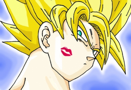 Who Kissed Goku?