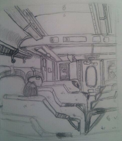 Train Sketch