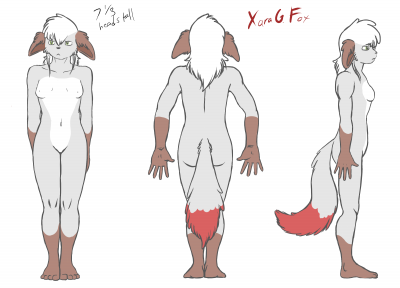 Xara G. Fox Ref sheet 1